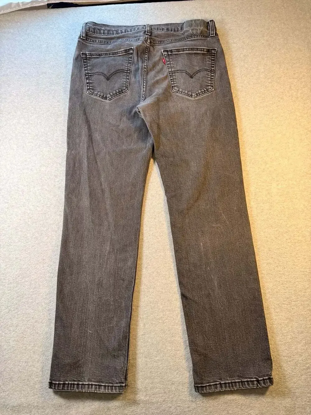 Levi's 18181 Waterless Grey Denim Jeans Size W34 L32